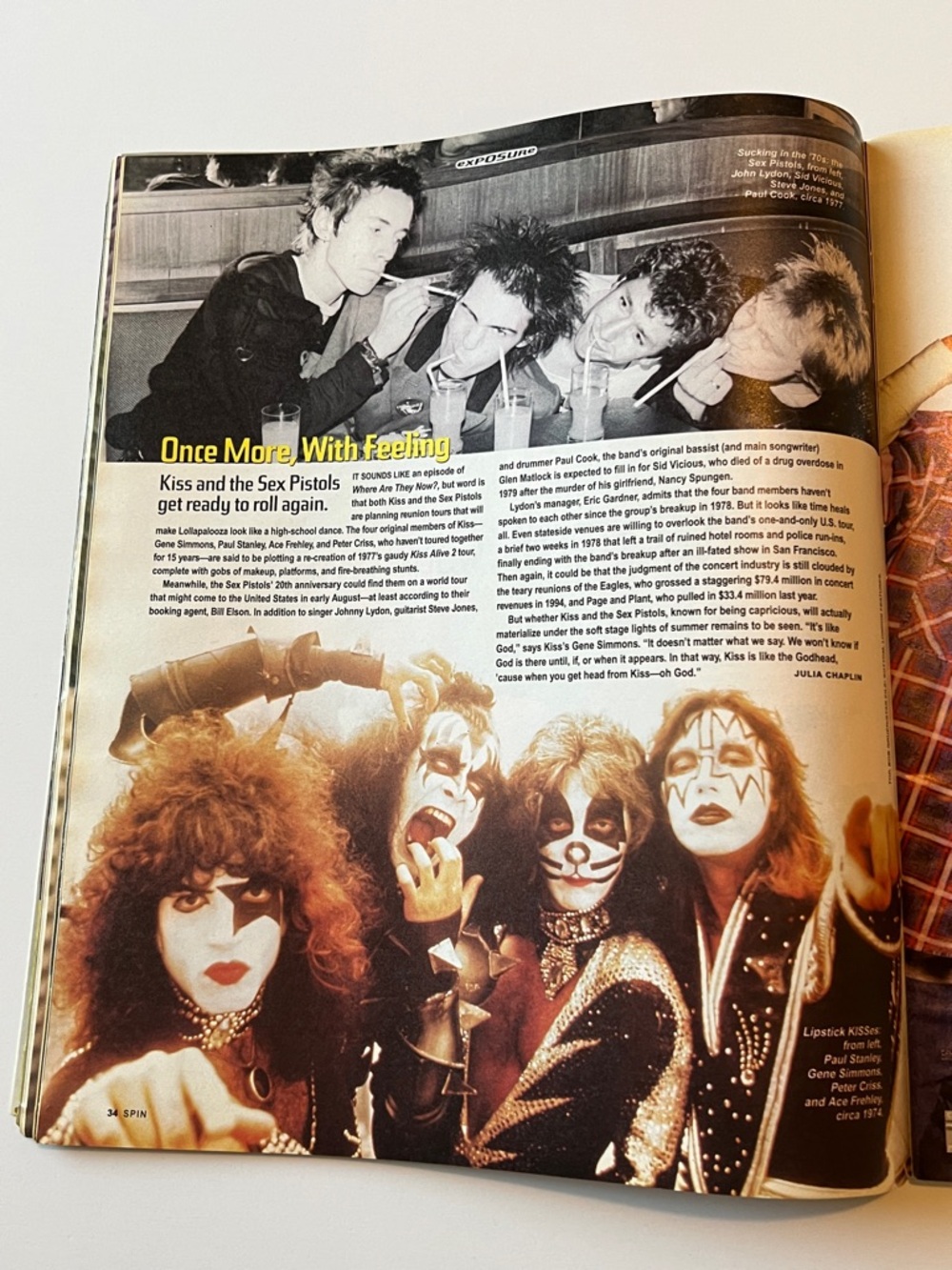 SPIN Magazine April 1996 Red Hot Chili Peppers Special 11th Anniversary Issue - Picture 5 of 11